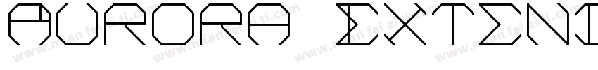 Aurora Extended字体转换